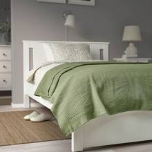 Bedspread, Gray-Green, Twin/Full - Green - View 3
