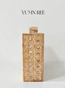 NUOVA ELEGANTE BORSA CLUTCH INTRECCIATA IN ACRILICO TINTA UNITA PER SIGNORE, PORTAFOGLI PICCOLO INTRECCIATO CHIC CON CATENA, BORSA TRUCCHI, BORSA MINI DA SERA ALLA MODA, BORSA TOTE INTRECCIATA VINTAGE PORTATILE PER DONNA