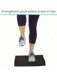 1 件瑜伽平衡垫，防滑耐用，提供稳定支撑，有效锻炼平衡和核心肌肉，符合人体工程学设计，贴合足部曲线，增强稳定性，高弹性柔软，缓冲减震，保护关节 - 彩色 - 查看 9