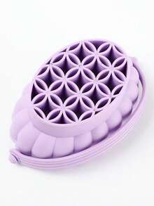 OBOVAY Professional Makeup Brush Cleaning Bowl, Wash & Dry All-In-One, Silicone Brush & Puff Cleaning Tool, Drying Without Damaging Bristles - Multicolor - View 5