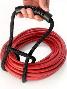 22 英寸重型存储带，配有易握手柄 - 电线和软管整理器，节省空间，适用于家庭、车库、船、房车等 - 安全、多功能且轻松的存储