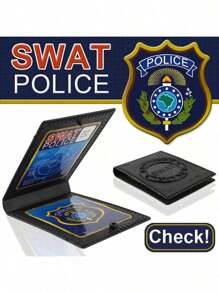 1 Set de juguetes de disfraz de Policía y SWAT - Cinturón de munición, Granada, Esposas, Porra - Accesorios de cosplay - Juguetes de interacción familiar - Regalo de cumpleaños, Navidad, Día de San Valentín, regalo perfecto