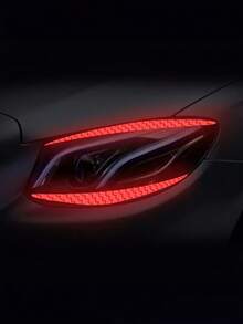 1 Pair Reflective Car Headlight Eyebrow Stickers – Durable Waterproof Vinyl Decals For Headlights Hoods And Front Bumpers, Unique Eye-Catching Design For Custom Car Styling, Enhances Night Visibility And Adds Personalized To Your Vehicle, Easy DIY Installation With No Residue Removal, Reflective Headlight Eye Masks, Cute Car Decoration Stickers - one-size - View 15