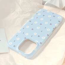 Flower Matte Film Ditsy Floral Pattern Phone Case Compatible With IPhone 16 And IPhone 16 Pro Max