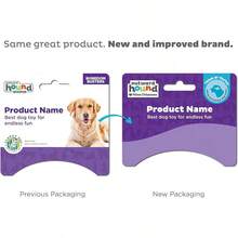 Outward Hound By Planet Dog Snoop Durable Interactive Treat Dispensing Dog Toy, Large, Blue - 紅色 - 查看 3