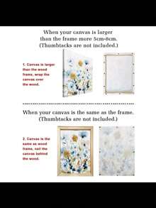 帆布画框木制画框木制照片油画帆布钻石画框墙面艺术帆布DIY海报直销，木制内框，客厅，卧室，家居装饰礼物，生日，毕业 - A - 查看 13