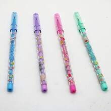 Matita a forma di stella dell'alunno Baili, può essere sostituita con penne a uovo senza lama, disponibile in 4 confezioni con diversi stili, adatta per la stagione di ritorno a scuola, premi scolastici, regali di compleanno, regali per feste, regali per vacanze, forniture scolastiche