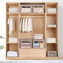 24pcs Shoe Storage Box Stackable, Clear Plastic Shoe Boxes 34x23x14cm - Foldable Shoe Organizer Containers With Lids Transparent Plastic Storage Box Suitable For Women White