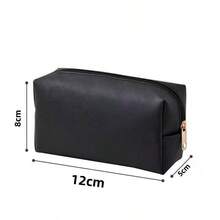 1 Peça Bolsa de Maquiagem Simples, Bolsa Cosmética de Viagem, Bolsa de Lavagem, Bolsa de Armazenamento de Maquiagem, Bolsa de Toalete Portátil para Viagem ao Ar Livre, Bolsa de Mão da Moda para Uso Diário de Viagem, Bolsa de Armazenamento de Bens de Viagem, Para Ferramentas de Maquiagem, Material de PU, Bolsa de Toalete de Viagem para Homens, Armazenamento de Pincéis de Maquiagem, Suprimentos Escolares, Viagem Essencial, Bolsa de Maquiagem, Essenciais de Férias, Bolsas de Maquiagem, Necessaire de Maquiagem, Organizador de Maquiagem, Férias de Inverno