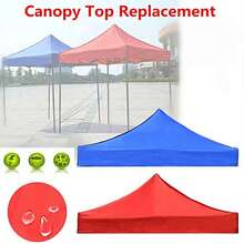 Garden BBQ Gazebo Top Cover Cloth Roof Replacement Fabric Tent Canopy - Multicolor - View 4