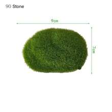 Simulation Moss Stone Simulation Moss Stone Shooting Props Landscaping Decoration Ornaments Micro Landscape Layout Wall Setting,Fake Plants