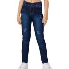 Kit 2 calça Feminina Jeans  Infantil Juvenil Lancamento