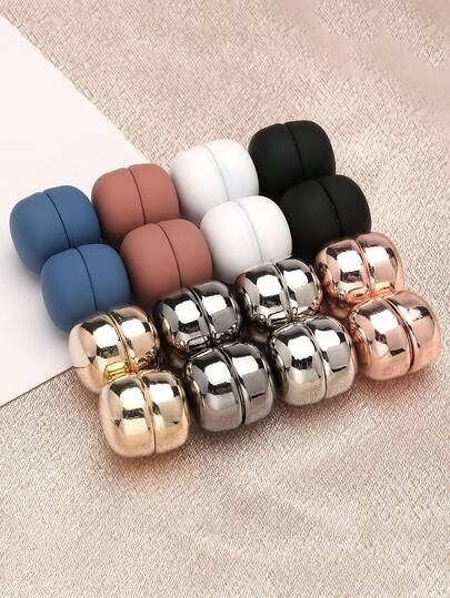 16pcs Magnetic Scarf Clips, Magnetic Pins For Women & Girls Loose Hijab, Metal For Dress