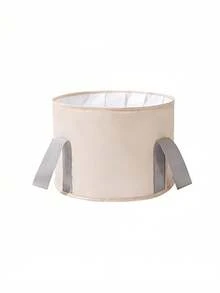 可折叠便携式足浴桶，两种尺寸的隔热足浴托盘，非常适合家庭水疗、旅行露营洗脸盆、户外旅行足浴桶，存放身体护理旅行，适用于运动、户外和家庭