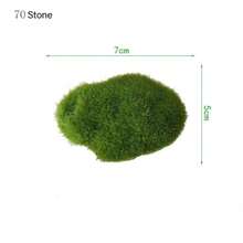Simulation Moss Stone Simulation Moss Stone Shooting Props Landscaping Decoration Ornaments Micro Landscape Layout Wall Setting,Fake Plants