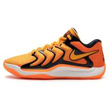 Nike Zapatos de baloncesto KD17 EP, zapatillas de baloncesto con absorción de impactos para hombres, zapatos deportivos FJ9488-800 - Naranja llamativo/Amarillo reloj de sol/Naranja holandés/Negro/Blanco vela - Ver 1