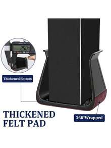 4/16/24 件椅腿地板保护垫,加厚毛毡底,防滑可重复使用椅腿套,家具滑块,无划痕,无噪音,适用于所有家具腿和硬木地板 - 黑色和紫色 - 查看 7