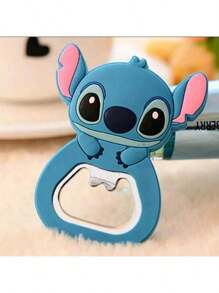 Disney Disney Kawaii Stitch Bottle Opener, Stitch Peripheral Fridge Magnet, Cartoon Multi-Function Beer Bottle Opener. Birthday Party Supplies, Father's Day Gift