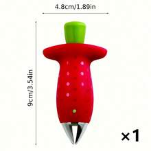 1 Piece Stainless Steel Strawberry And Pineapple Corers - Durable Kitchen Tools For Efficient Fruit Preparation, Perfect For Tomatoes And More - 1 Piece - View 3