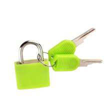 1pc,Padlock Small Padlock With Key For Luggage Lock, Backpack, Gym Locker Lock, Suitcase Lock, Classroom Matching Game And More
