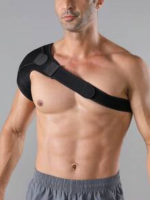 VBOSI Adjustable Unisex Breathable Shoulder Support Brace With Hook And Loop Strap, For Stabilizing And Supporting Shoulder And Arm, Suitable For Gym Accessories - Multicolor - View 11