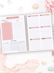 BUBU 1pc Weekly Planner Back To School Supplies