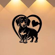 "Dog Lover" Metal Wall Sign – 1 Piece Removable & Reusable Wall Art For Public Spaces, Office, Living Room, Bedroom, Patio, Kitchen, Shop, Bar, Or Cottage – Great Gift For Housewarming, Holidays, Or Collectors