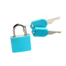1pc,Padlock Small Padlock With Key For Luggage Lock, Backpack, Gym Locker Lock, Suitcase Lock, Classroom Matching Game And More