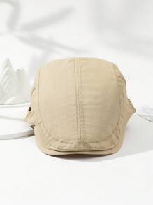 1 pièce Casquette de baseball mode rétro en couleur unie lavée pour femmes, convient pour les tenues casual quotidiennes, toutes saisons