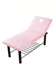 Copri lettino da massaggio, lenzuolo per letto da massaggio per salone di bellezza e spa, elastico e facile da pulire, con foro per il viso, adatto per cliniche di bellezza (Dimensione: 80cm x 190cm)