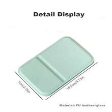 1 Stück süßer Stil Make-up Spiegel, komplett rutschfest und klappbar, hochästhetischer Desktop-Schminkspiegel für Studenten-Wohnheime