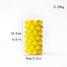 1pc/2pcs Creative Ceramic Vase With Fruit & Lemon Design, Strawberry Element Vase, Nordic Style Home Decor Vase For Living Room, Bedroom, Study