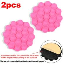 1 Stück/2 Stücke rechteckiger Silikonnapf-Handyhalter einseitig/doppelseitig, 10 Farboptionen, tragbarer & beweglicher Handyhalter, Handyhalterung