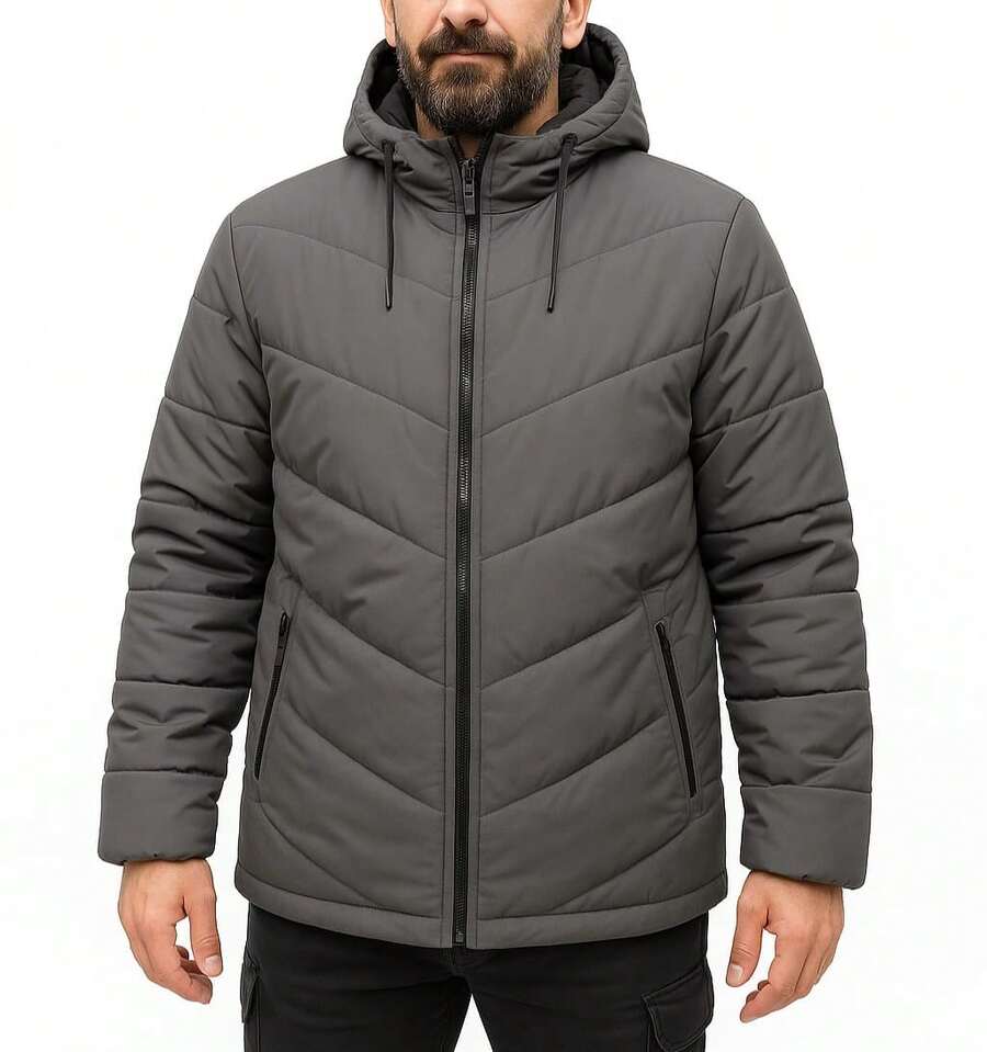 BOBOJACO - WATERPROOF WITH REMOVABLE HOOD. - 灰色 - 查看 1