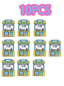 5/10/20Pcs Cute Doll Design Gift Bags, Zipper Closure Plastic Snack Bag Suitable For Birthday, Party, Holidays - Daily/Party/Festival Use - Multicolor - View 12