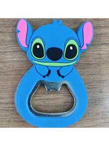 Disney Disney Kawaii Stitch Bottle Opener, Stitch Peripheral Fridge Magnet, Cartoon Multi-Function Beer Bottle Opener. Birthday Party Supplies, Father's Day Gift