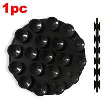 1 Stück/2 Stücke rechteckiger Silikonnapf-Handyhalter einseitig/doppelseitig, 10 Farboptionen, tragbarer & beweglicher Handyhalter, Handyhalterung