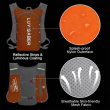 Running Vest Backpack Phone Holder , Reflective Vest For Men And Women,Lightweight Running Hydration Vest Phone Pouch, Durable Running Cycling Camel Hydration Backpack(Without Bladder)