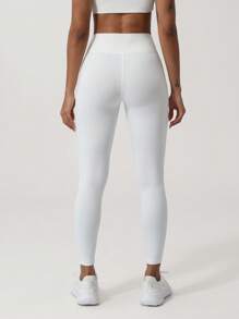 Sodalemon Sportleggings Für Frauen Reißverschlussbeutel Mit Verdrehtem Knotenbund Und Nahtlosem Vorderteil Für Yoga Fitness