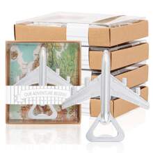1 pieza/5 piezas, Abrebotellas de avión interesante, abrebotellas de vino de metal de diseño creativo, regalo de aviación para pilotos - decoración de avión - regalo para veteranos - caja de regalo abrebotellas de cerveza en forma de avión - abrebotellas portátil, diseño integrado fácil de limpiar. Decoración personalizada, excelente regalo de viaje, regalo navideño ~ ¡Adecuado para diversas ocasiones!