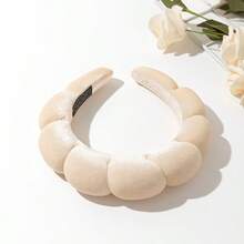 1件/2件/3件装SPA洗脸头带，化妆头带，护肤头带，柔软吸水毛巾布材质，泡泡蓬松发带，适用于护肤、卸妆、淋浴，适合女性和女孩家居浴室装饰，秋季装饰，返校季必备发带 - 彩色 - 查看 20