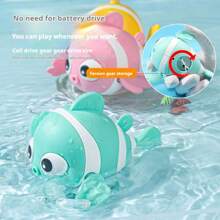 Brinquedos de banho para crianças, Bebê brincando na água, Peixe-palhaço dando corda, Animais nadadores, Brinquedos aquáticos para banheiro, Brinquedos interativos, Presentes de aniversário perfeitos, Presentes de feriado, Presentes de Natal, Brinquedos de presente, Brinquedos de costura, Brinquedos de viagem, Brinquedos inquietos para sala de aula, Mini brinquedos de banho, Papelaria de Natal, Bola antiestresse