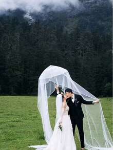 1/6pcs Elegant Transparent Bridal Wedding Umbrella - Waterproof Bride Shower Gift And Bachelorette Party Photo Prop, Suitable For Outdoor Ceremony, Rainy Day Backup Umbrella And Bridesmaid Gift - Vintage Style Parasol, Spring Summer Picks, Brides Maid Gifts, Room, Bedroom Decor, Bedroom Decor, Beach, Travel, For Men, For Women, Vacation,Cute Stuff - White - View 8