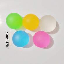1/5/12PCS Sugar Ball, Stress Ball Squeeze Toy, Slow Rise Squish Stress Relief Balls Clear Malt Syrup Filled Moldable Relaxing Sensory Fidget Stress Toy Hand Exercise Balls Gift For Friend - Nhiều màu - Xem 13