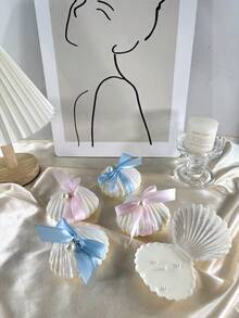 1/3/5件宾客婚礼礼物香薰贝壳蜡烛纪念品礼盒新娘送礼派对装饰家居装饰节日必备卧室装饰家居装饰婚礼装饰婚礼配饰伴娘礼盒 - 彩色 - 查看 7