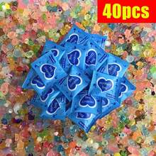 20/40/80pcs Mini Luminous Animals Mushroom Miniature Blind Bag Glowing In The Dark Figurine Mystery Bags For Fairy Garden Micro Landscape Decoration Birthday Gifts - Blue - View 16