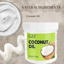 GZE 100% 纯天然有机固体椰子油冷榨初榨椰子油载体油分馏用于皮肤和头发护理指甲按摩油柔滑保湿 - 薄荷綠 - 查看 8