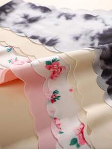 10 件/包 - 女士无缝波浪边三角裤，舒适性感亲肤面料女士无缝比基尼内裤 - 彩色 - 查看 4