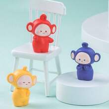 4 piezas de figuritas de resina con diseños de dibujos animados micro, adecuadas para decoración de escritorio, decoración de exhibición, decoración colgante del tablero, decoración del césped, decoración de escritorio de oficina, accesorios colgantes de monitor, colores vibrantes, decoración de micro paisaje, adornos clásicos de estatuas de escritorio, accesorios de bolsa ciega, regalos de cumpleaños, regalos navideños, artículos de colección para el hogar ideales, temporada de regreso a clases