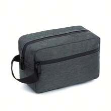 1 pezzo Borsa organizzatrice da viaggio impermeabile multicolore, borsa con cerniera, borsa da toilette da uomo di grande capacità, elementi essenziali da viaggio per vacanze estive, ritorno a scuola, borsa per articoli scolastici, borsa da viaggio